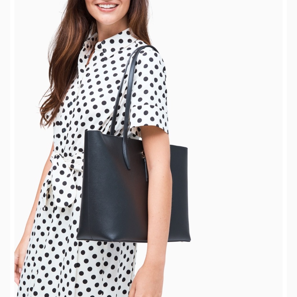 Kate Spade Adel tote black leather - Picture 5 of 6